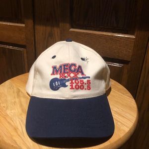 vintage mega rock radio station snapback